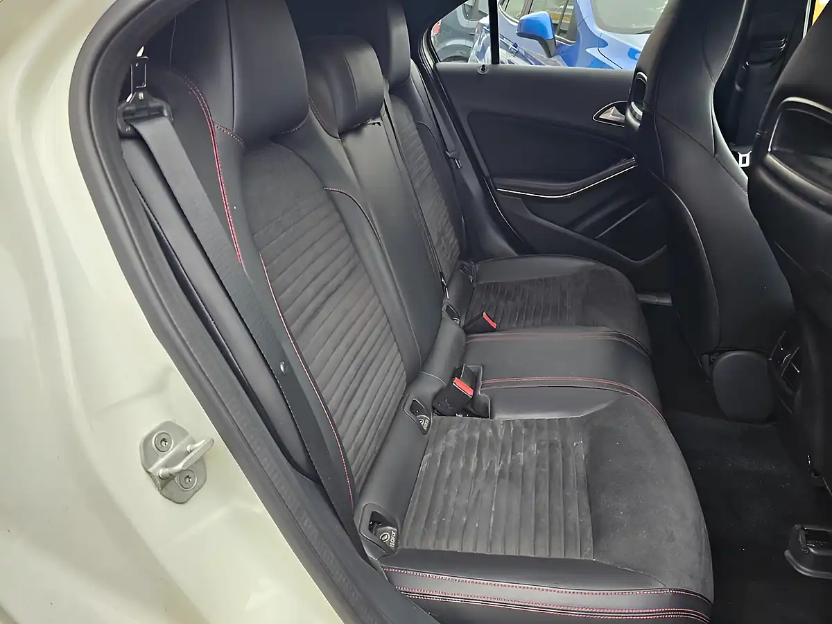 Used 2017 Mercedes-Benz a-Class AMG Line White - Interior and Exterior details 6