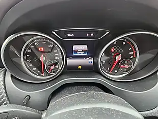 Used 2017 Mercedes-Benz a-Class AMG Line White - Interior and Exterior details 9