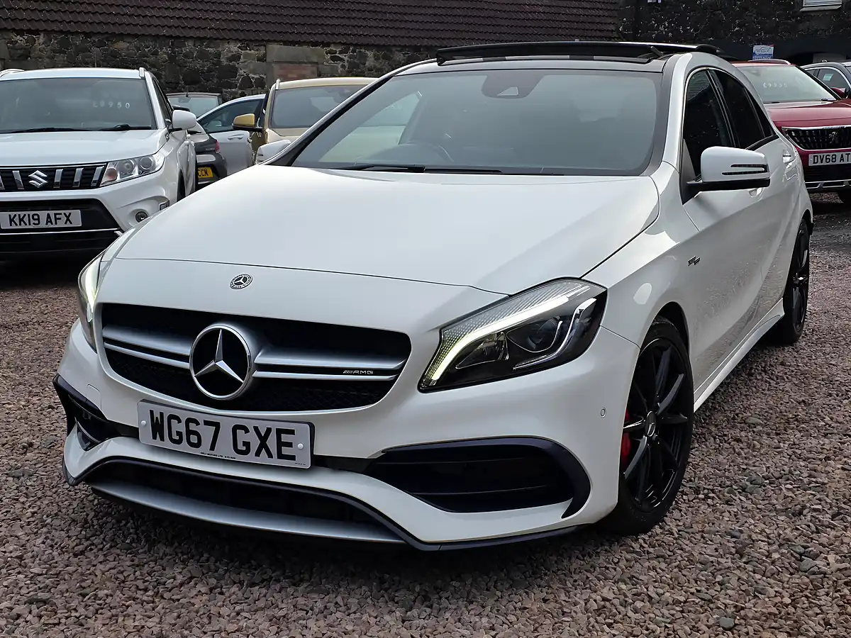 Used 2017 Mercedes-Benz a Class Premium Arctic White - Interior and Exterior details 5
