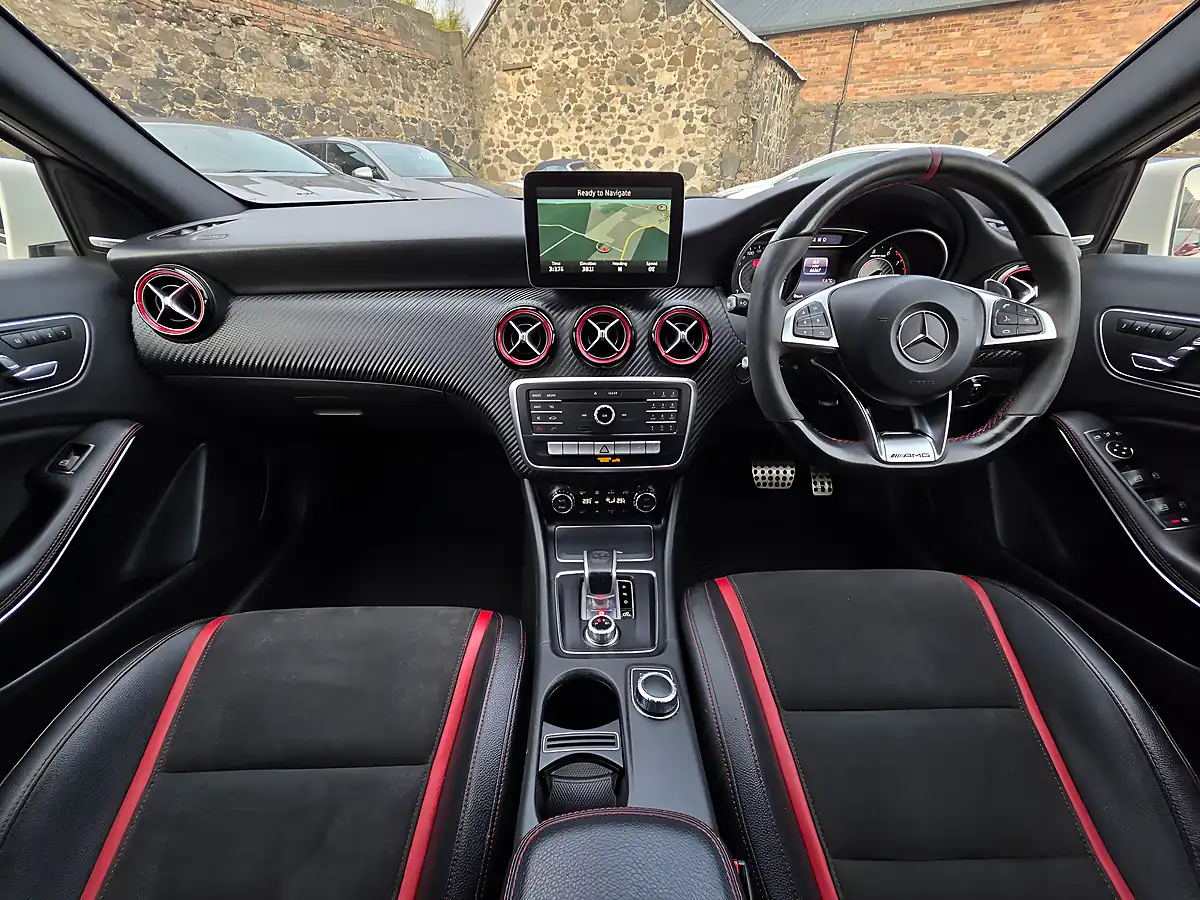 Used 2017 Mercedes-Benz a Class Premium Arctic White - Interior and Exterior details 7
