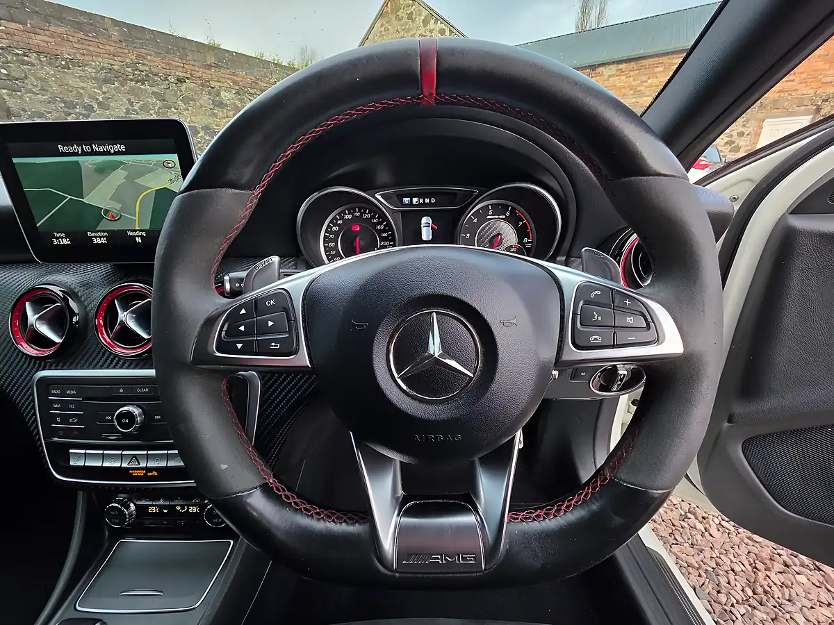 Used 2017 Mercedes-Benz a Class Premium Arctic White - Interior and Exterior details 9