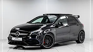 Used 2017 Mercedes-Benz a Class Premium Black - Interior and Exterior details 10