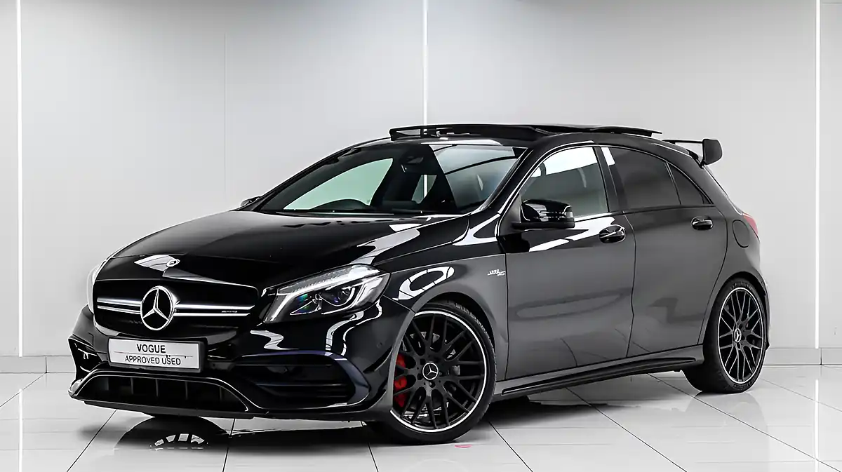 Used 2017 Mercedes-Benz a Class Premium Black - Interior and Exterior details 10