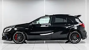 Used 2017 Mercedes-Benz a Class Premium Black - Interior and Exterior details 11