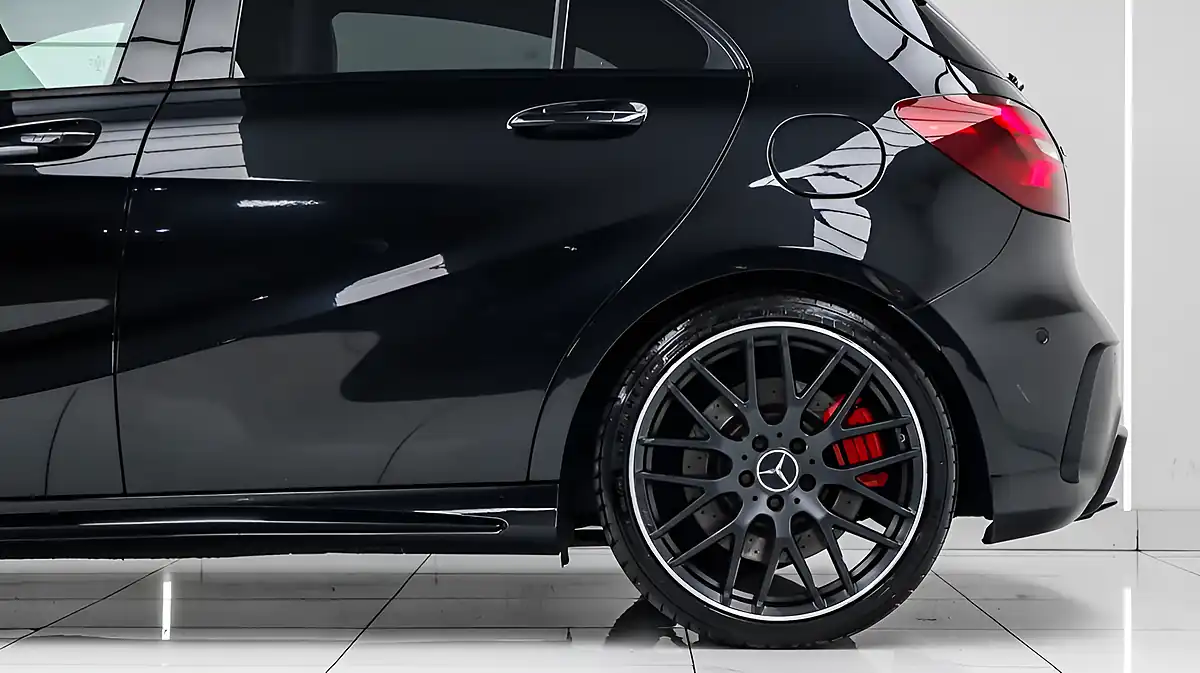 Used 2017 Mercedes-Benz a Class Premium Black - Interior and Exterior details 12