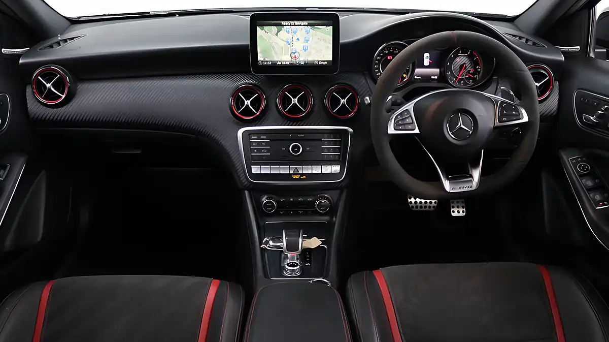 Used 2017 Mercedes-Benz a Class Premium Black - Interior and Exterior details 2