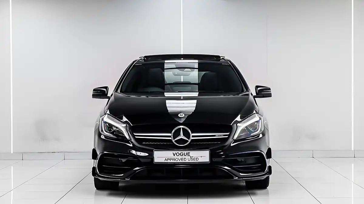 Used 2017 Mercedes-Benz a Class Premium Black - Interior and Exterior details 9
