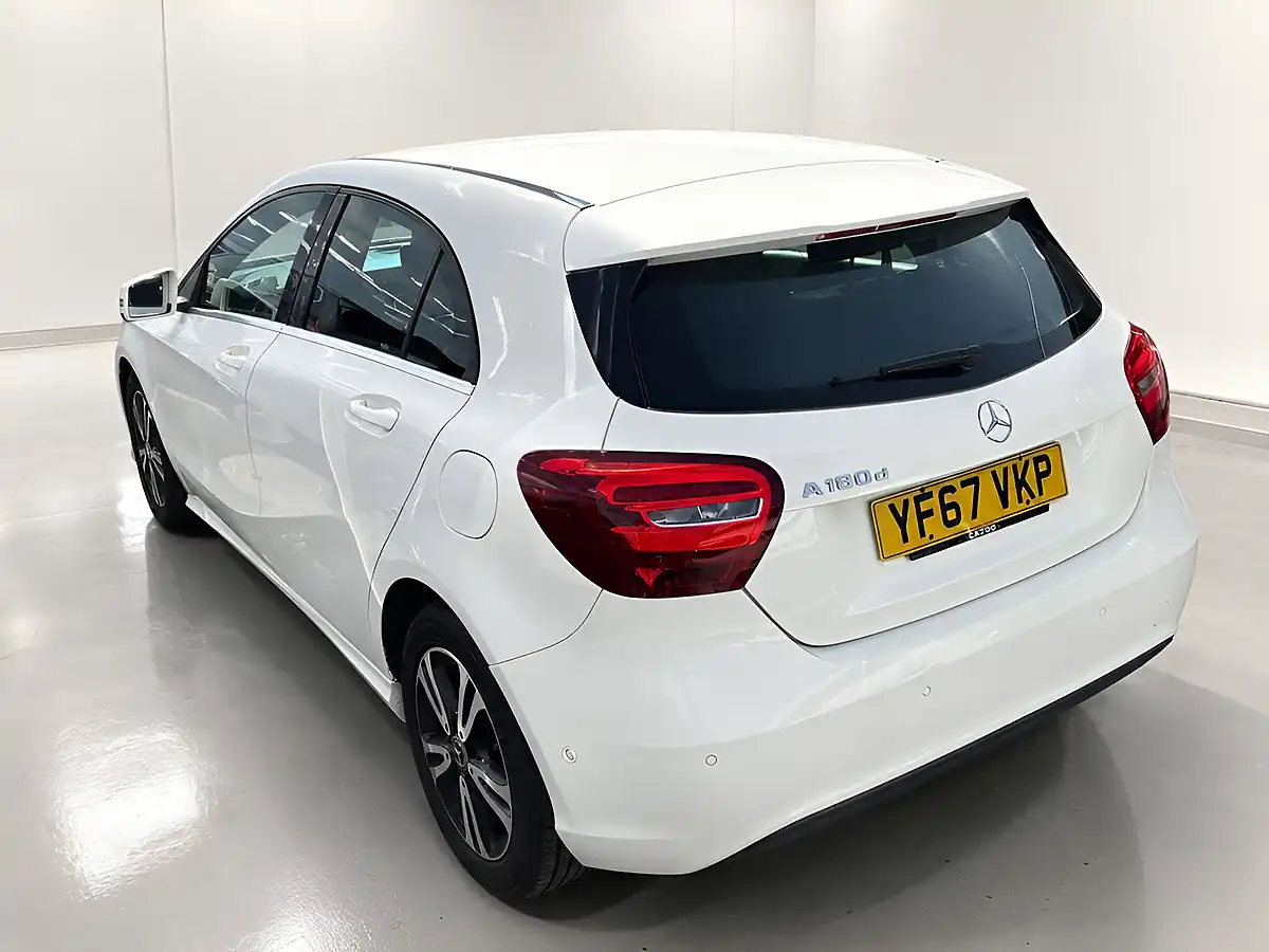 Used 2017 Mercedes-Benz a Class Se Executive Edition White - Interior and Exterior details 2