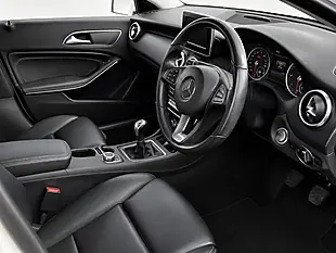 Used 2017 Mercedes-Benz a Class Se Executive Edition White - Interior and Exterior details 4