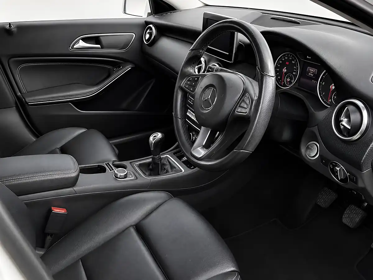 Used 2017 Mercedes-Benz a Class Se Executive Edition White - Interior and Exterior details 4