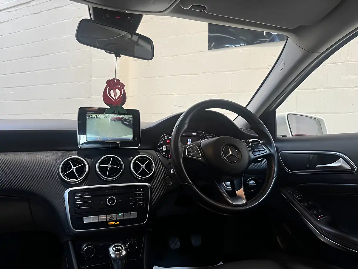Used 2017 Mercedes-Benz a-Class Se White - Interior and Exterior details 12