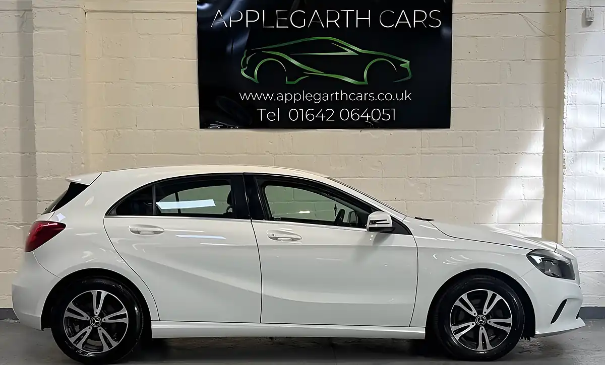 Used 2017 Mercedes-Benz a-Class Se White - Interior and Exterior details 2