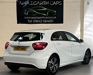 Used 2017 Mercedes-Benz a-Class Se White - Interior and Exterior details 3