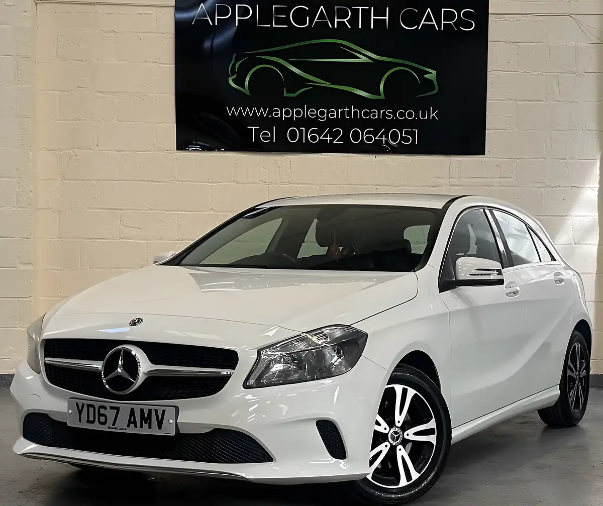 Used 2017 Mercedes-Benz a-Class Se White - Interior and Exterior details 5