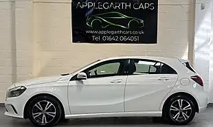 Used 2017 Mercedes-Benz a-Class Se White - Interior and Exterior details 6