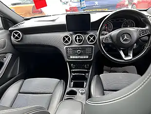 Used 2017 Mercedes-Benz a-Class Silver - Interior and Exterior details 10