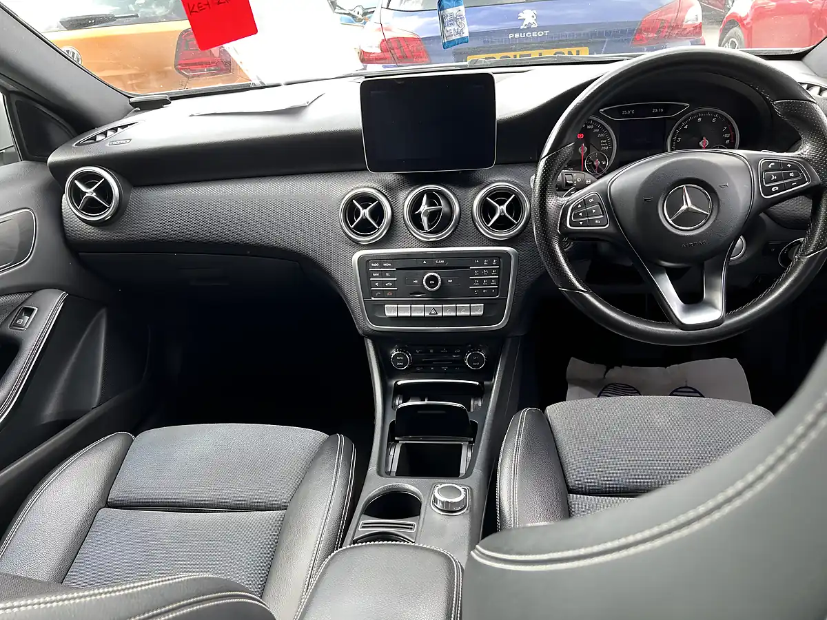 Used 2017 Mercedes-Benz a-Class Silver - Interior and Exterior details 10