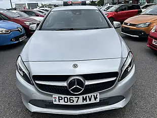 Used 2017 Mercedes-Benz a-Class Silver - Interior and Exterior details 2
