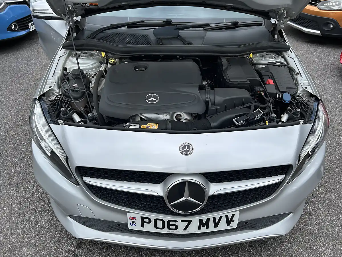 Used 2017 Mercedes-Benz a-Class Silver - Interior and Exterior details 20