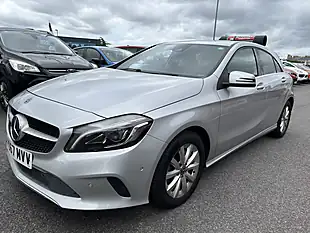 Used 2017 Mercedes-Benz a-Class Silver - Interior and Exterior details 3
