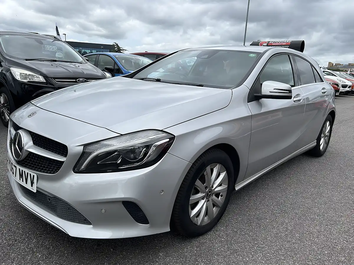Used 2017 Mercedes-Benz a-Class Silver - Interior and Exterior details 3