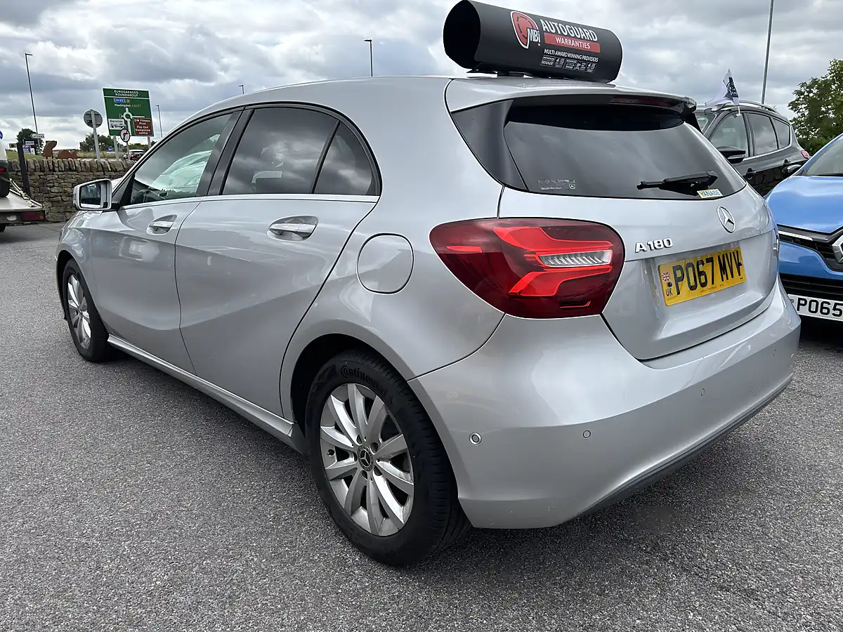 Used 2017 Mercedes-Benz a-Class Silver - Interior and Exterior details 4