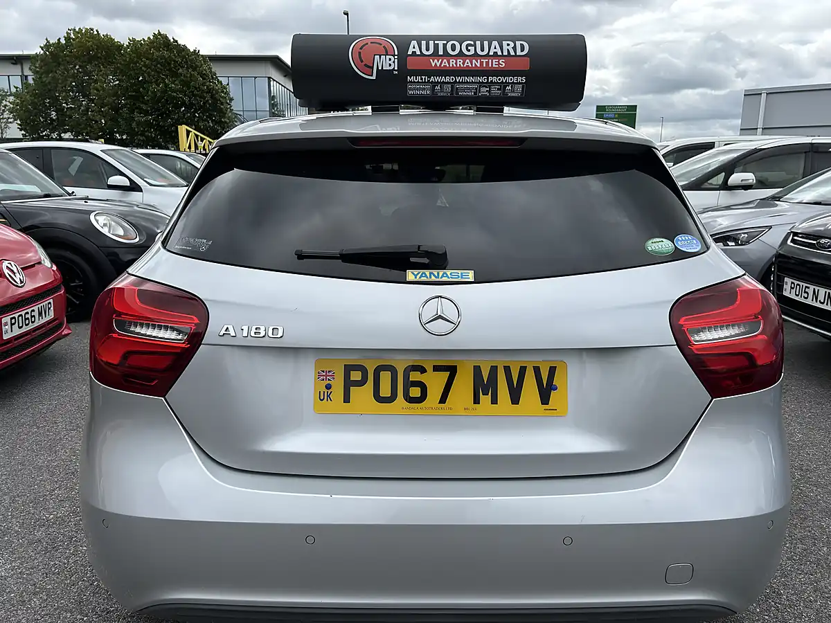 Used 2017 Mercedes-Benz a-Class Silver - Interior and Exterior details 5