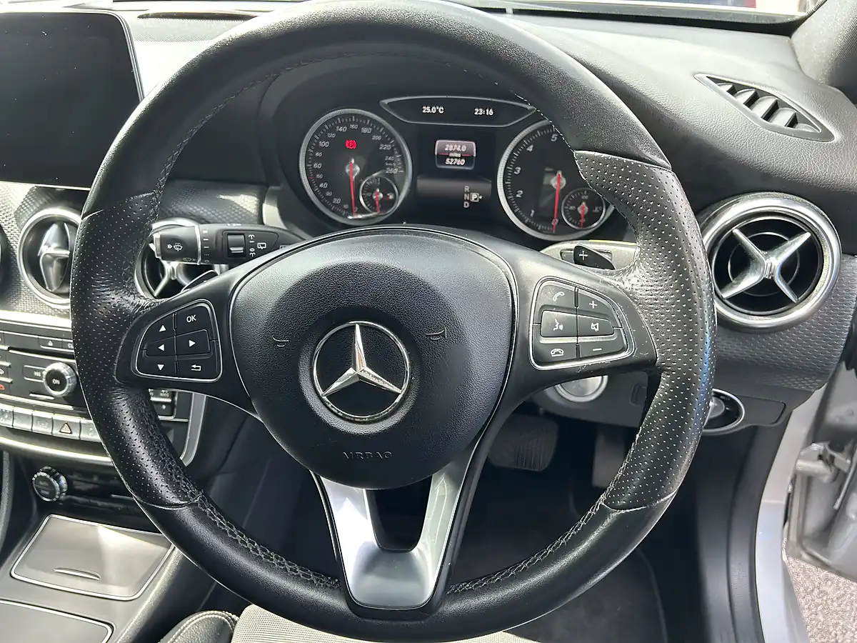 Used 2017 Mercedes-Benz a-Class Silver - Interior and Exterior details 9