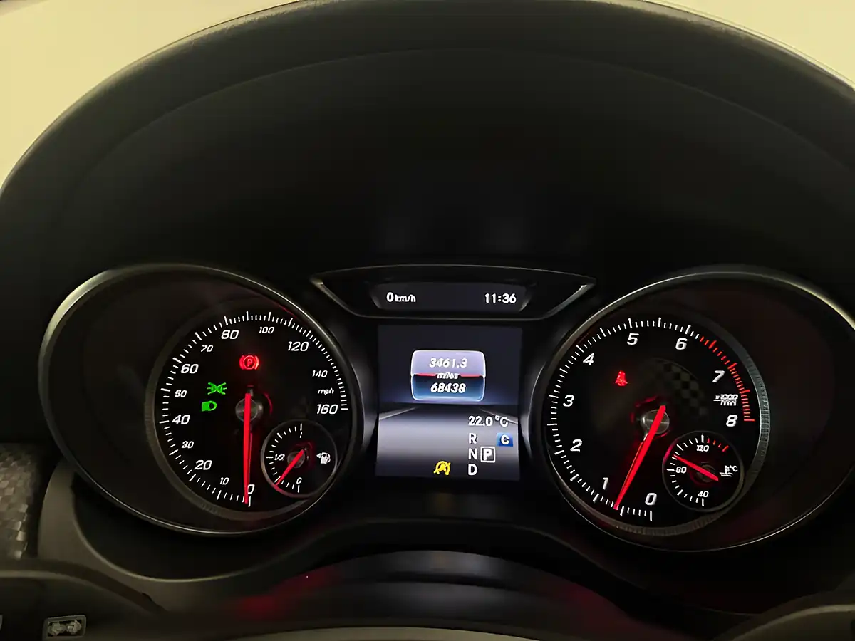Used 2017 Mercedes-Benz a Class Sport Black - Interior and Exterior details 14