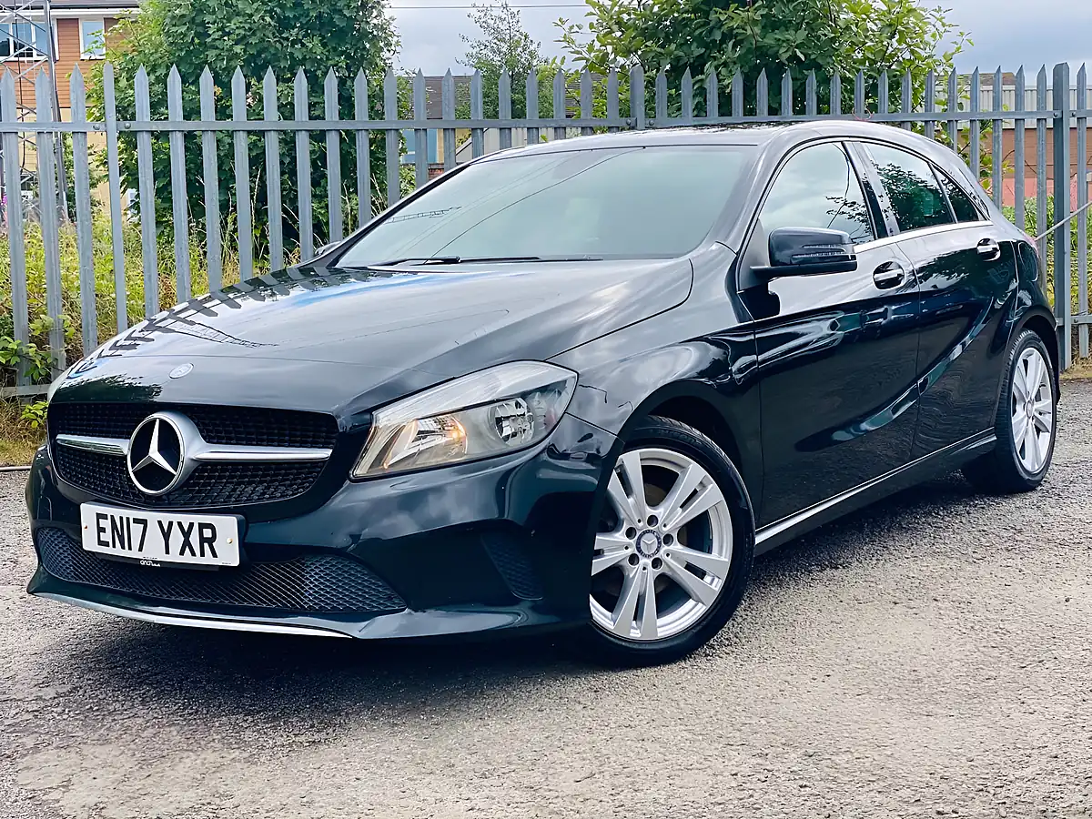 Used 2017 Mercedes-Benz a Class Sport Black - Interior and Exterior details 3