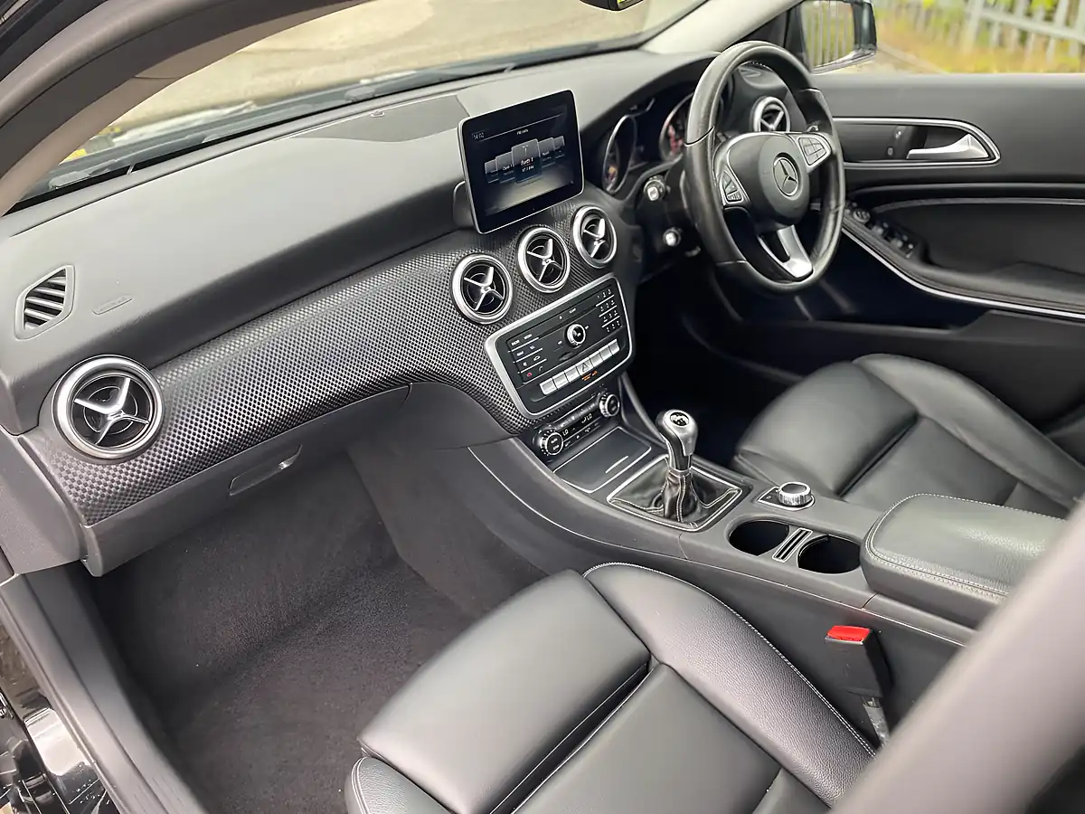 Used 2017 Mercedes-Benz a Class Sport Black - Interior and Exterior details 5