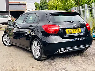 Used 2017 Mercedes-Benz a Class Sport Black - Interior and Exterior details 9