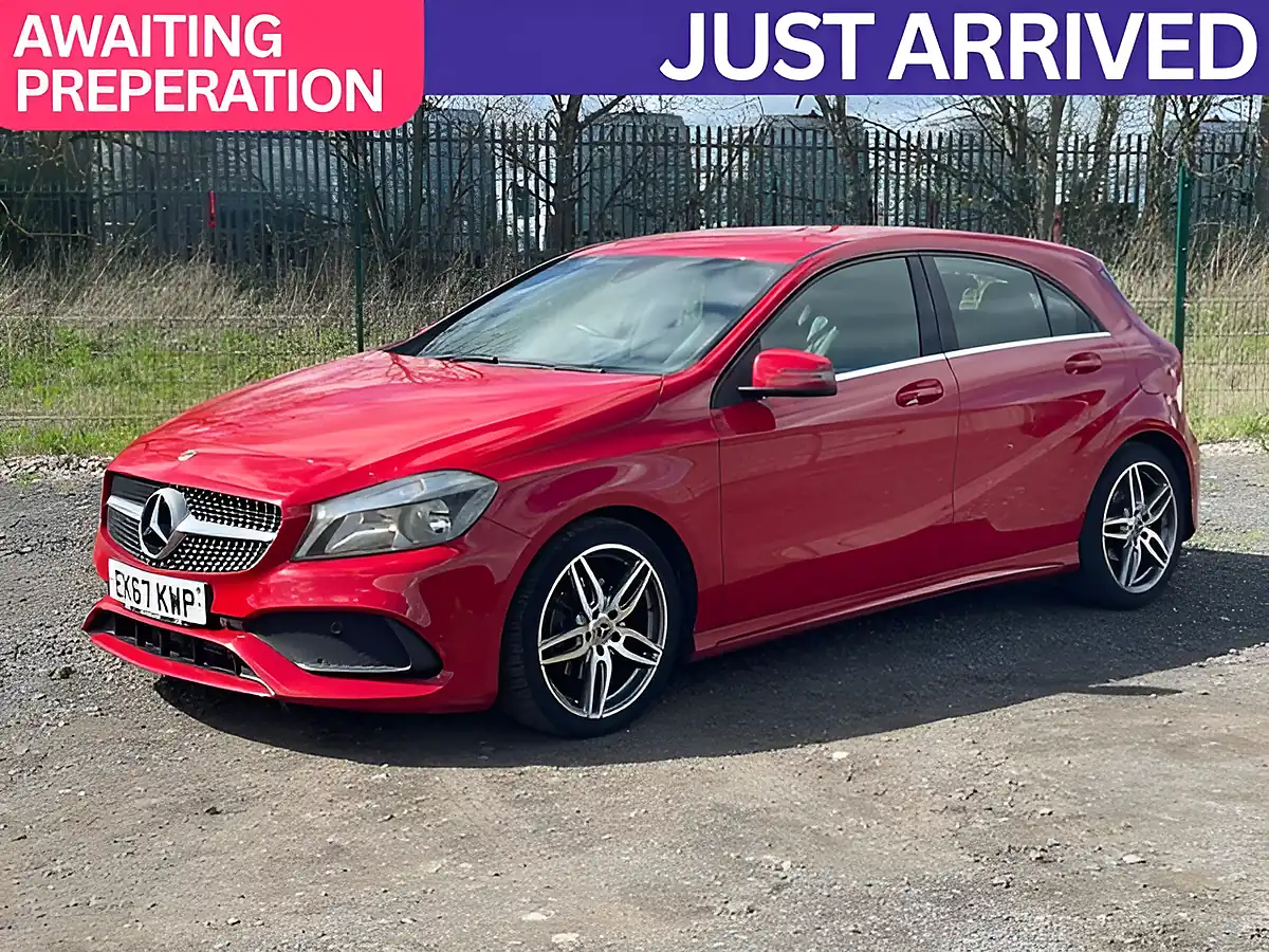 Used 2017 Mercedes-Benz a-Class Sport Blue - Interior and Exterior details 4