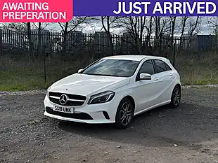 Used 2017 Mercedes-Benz a-Class Sport Blue - Interior and Exterior details 5