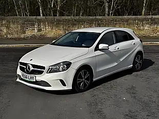 Used 2017 Mercedes-Benz a-Class Sport Blue - Interior and Exterior details 8
