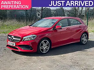 Used 2017 Mercedes-Benz a-Class Sport Blue - Interior and Exterior details 4