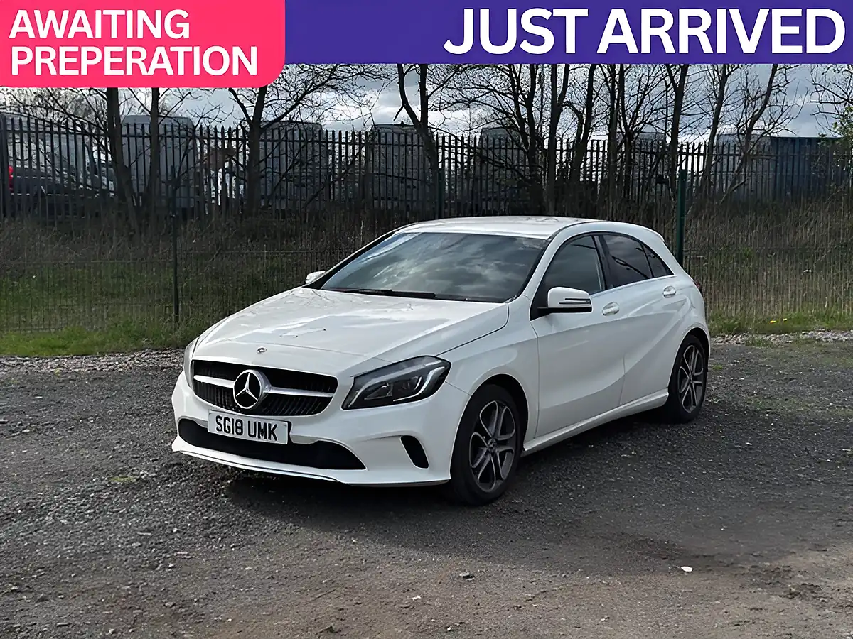 Used 2017 Mercedes-Benz a-Class Sport Blue - Interior and Exterior details 5