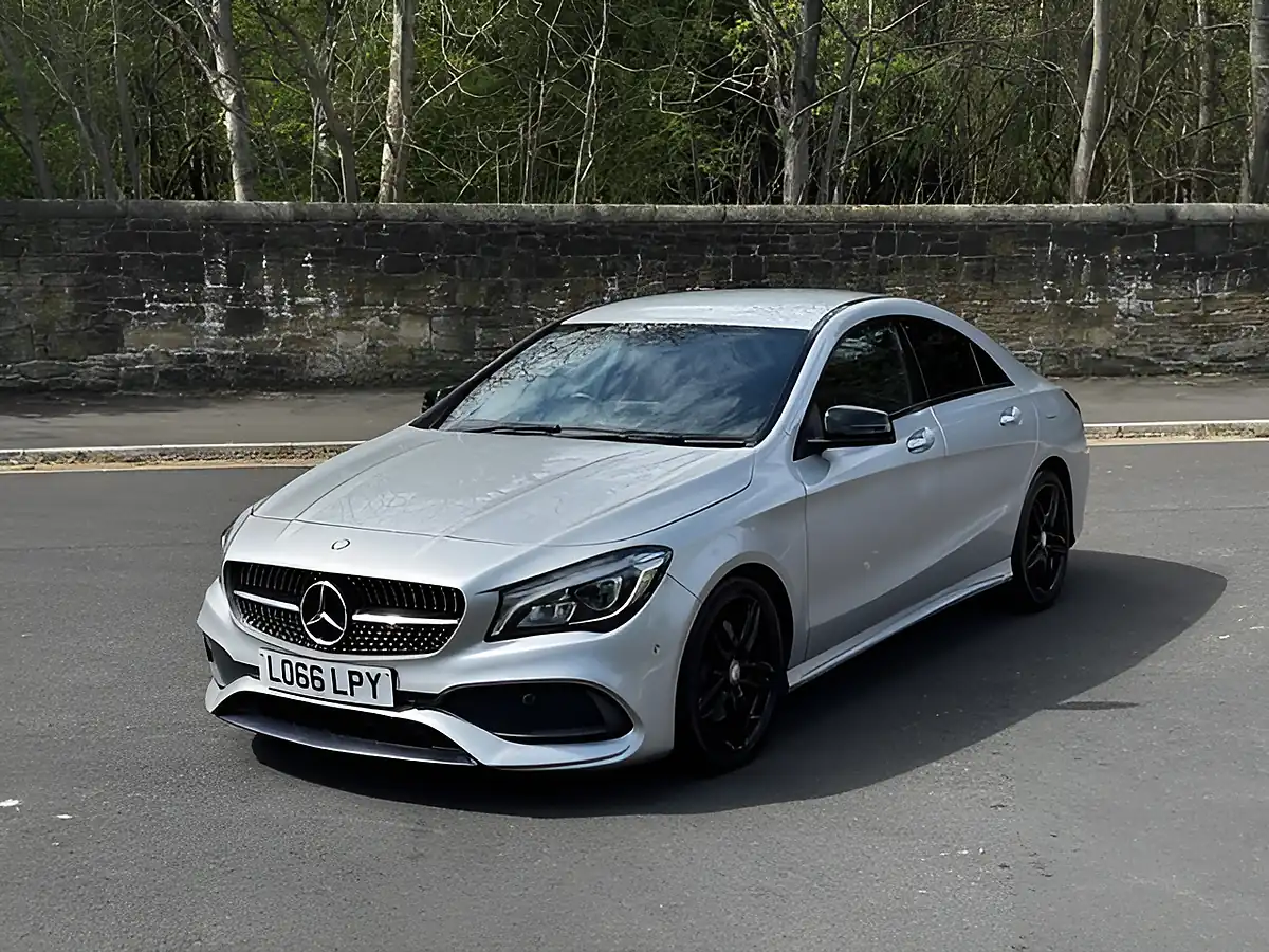 Used 2017 Mercedes-Benz a-Class Sport Blue - Interior and Exterior details 6