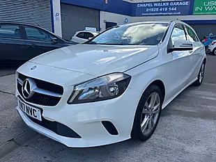 Used 2017 Mercedes-Benz a Class Sport Cirrus White - Interior and Exterior details 2