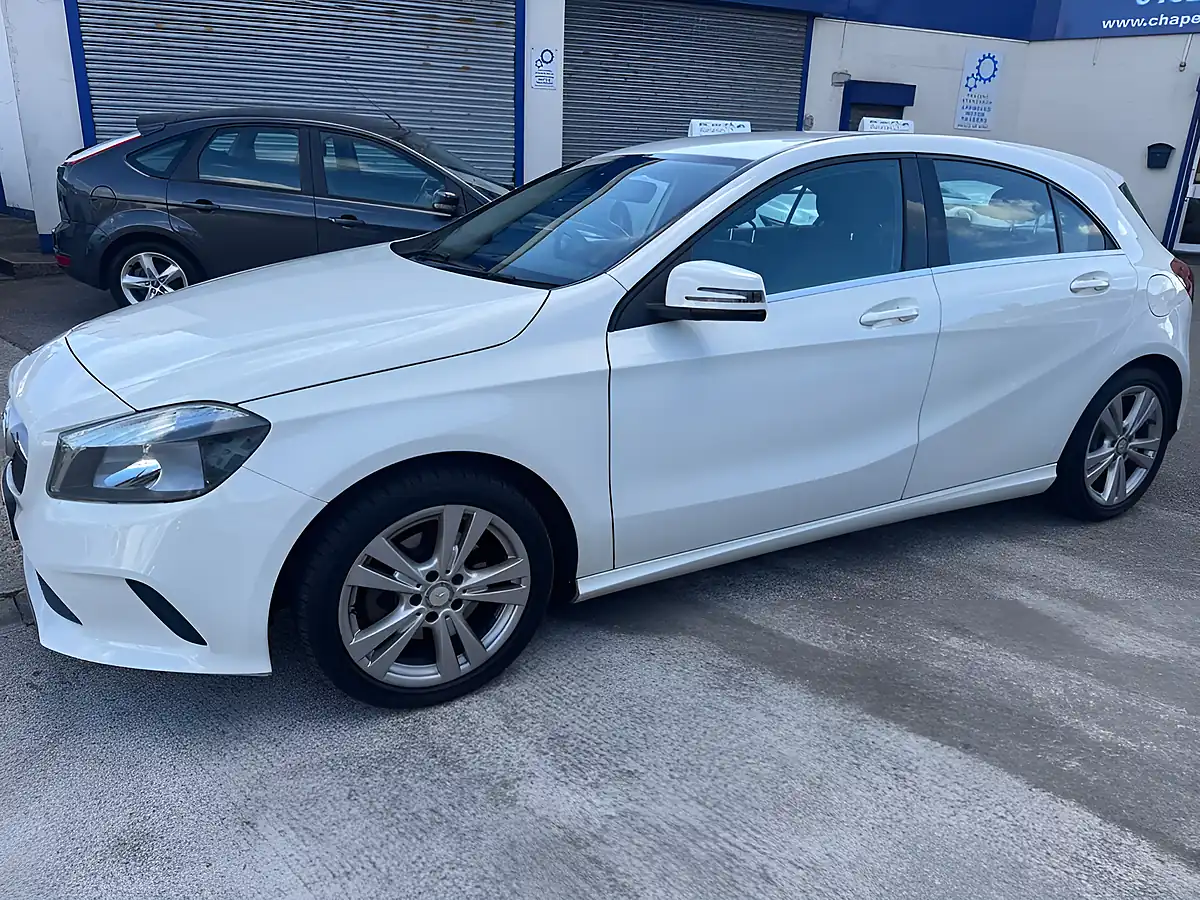 Used 2017 Mercedes-Benz a Class Sport Cirrus White - Interior and Exterior details 3