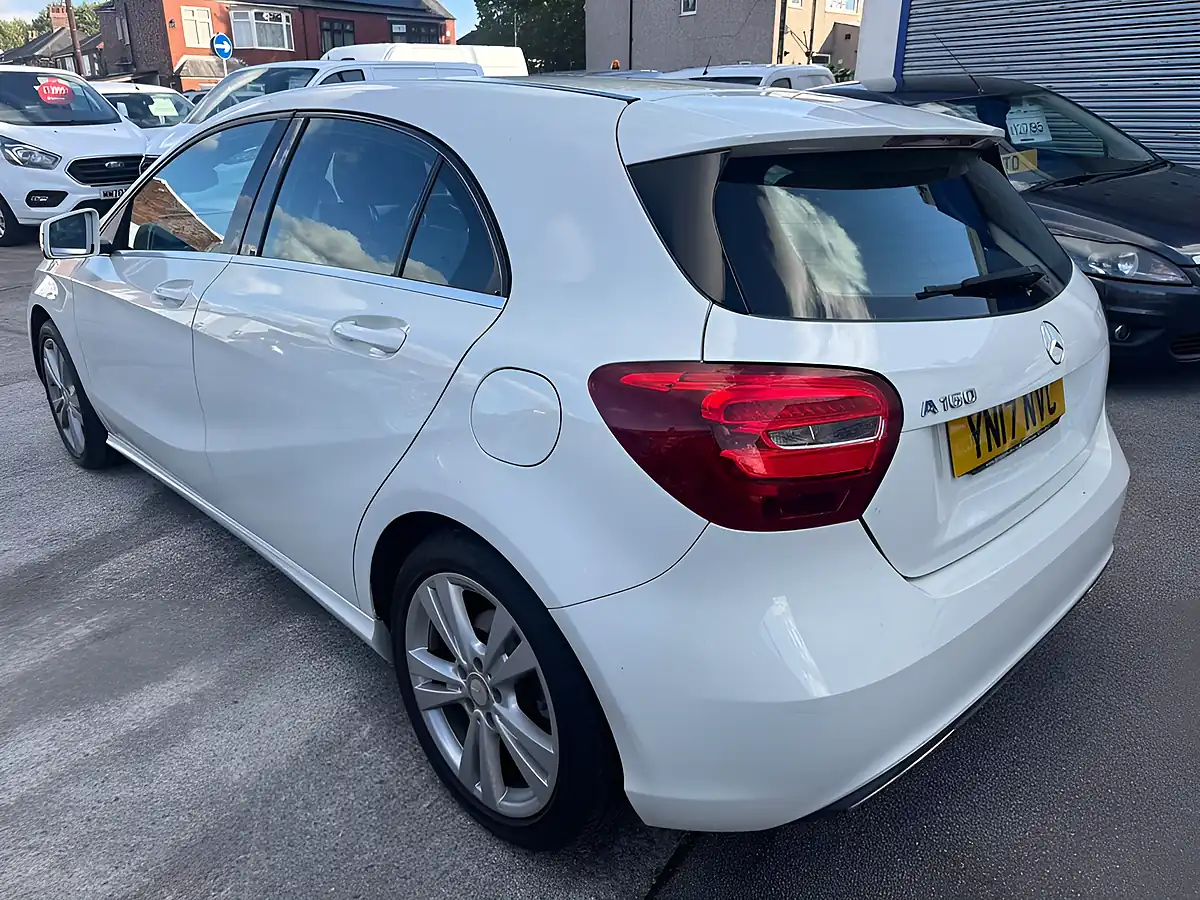 Used 2017 Mercedes-Benz a Class Sport Cirrus White - Interior and Exterior details 7