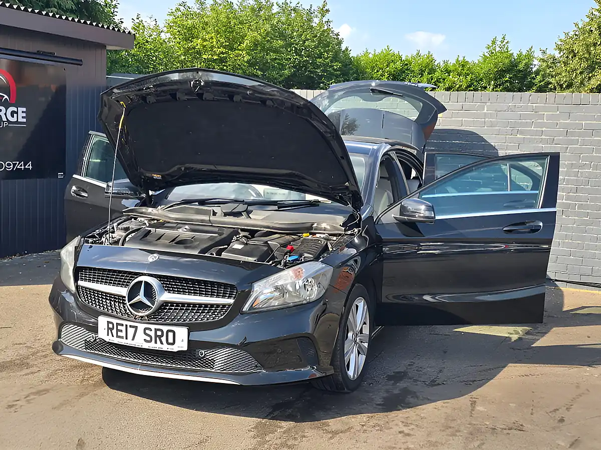 Used 2017 Mercedes-Benz a Class Sport (executive) Black - Interior and Exterior details 10