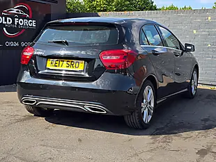 Used 2017 Mercedes-Benz a Class Sport (executive) Black - Interior and Exterior details 13