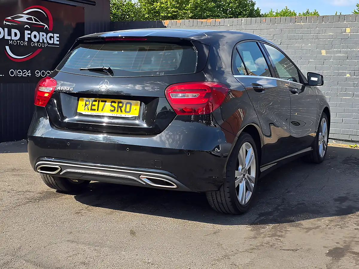 Used 2017 Mercedes-Benz a Class Sport (executive) Black - Interior and Exterior details 13
