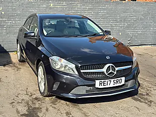 Used 2017 Mercedes-Benz a Class Sport (executive) Black - Interior and Exterior details 3