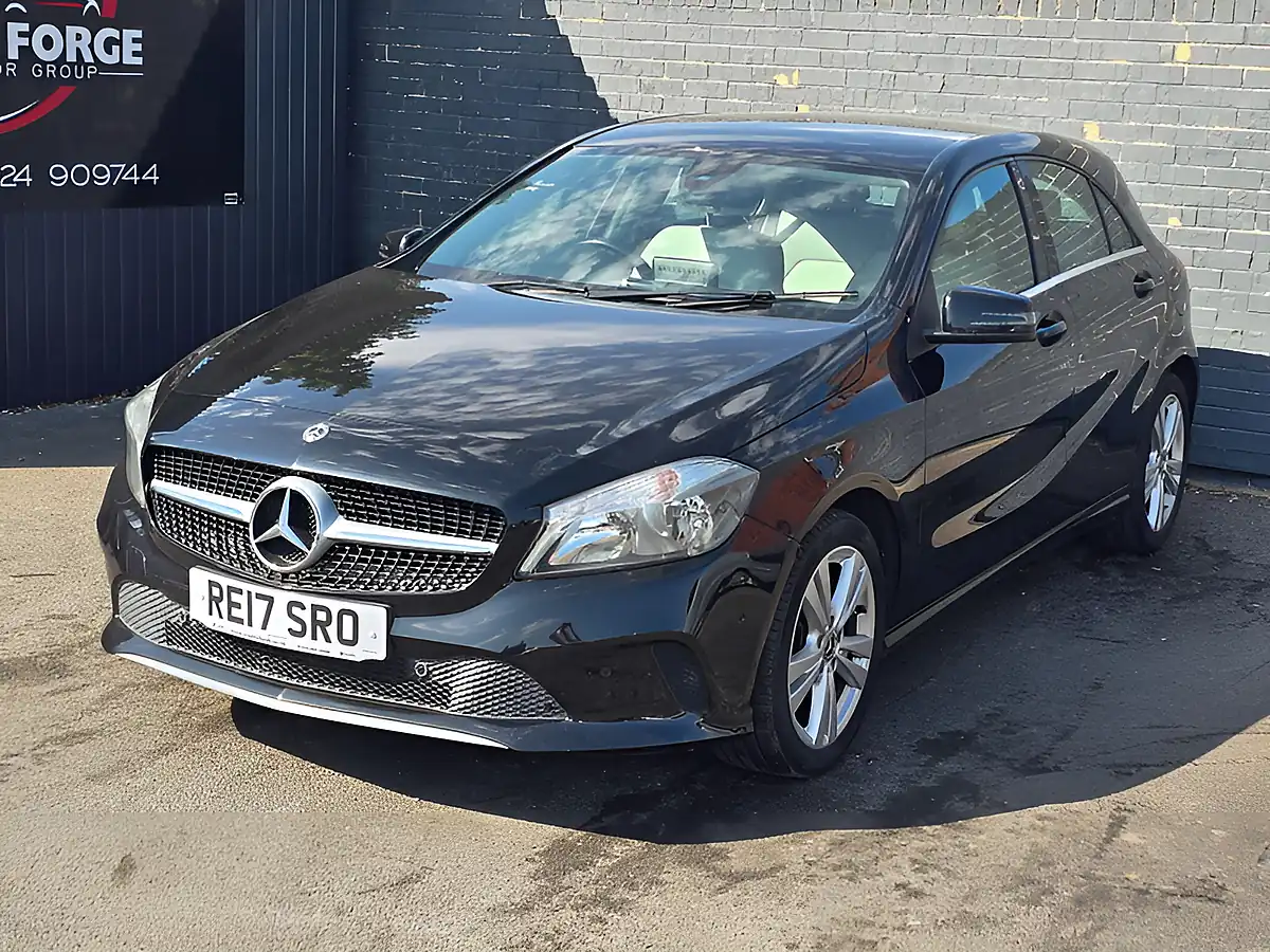 Used 2017 Mercedes-Benz a Class Sport (executive) Black - Interior and Exterior details 5