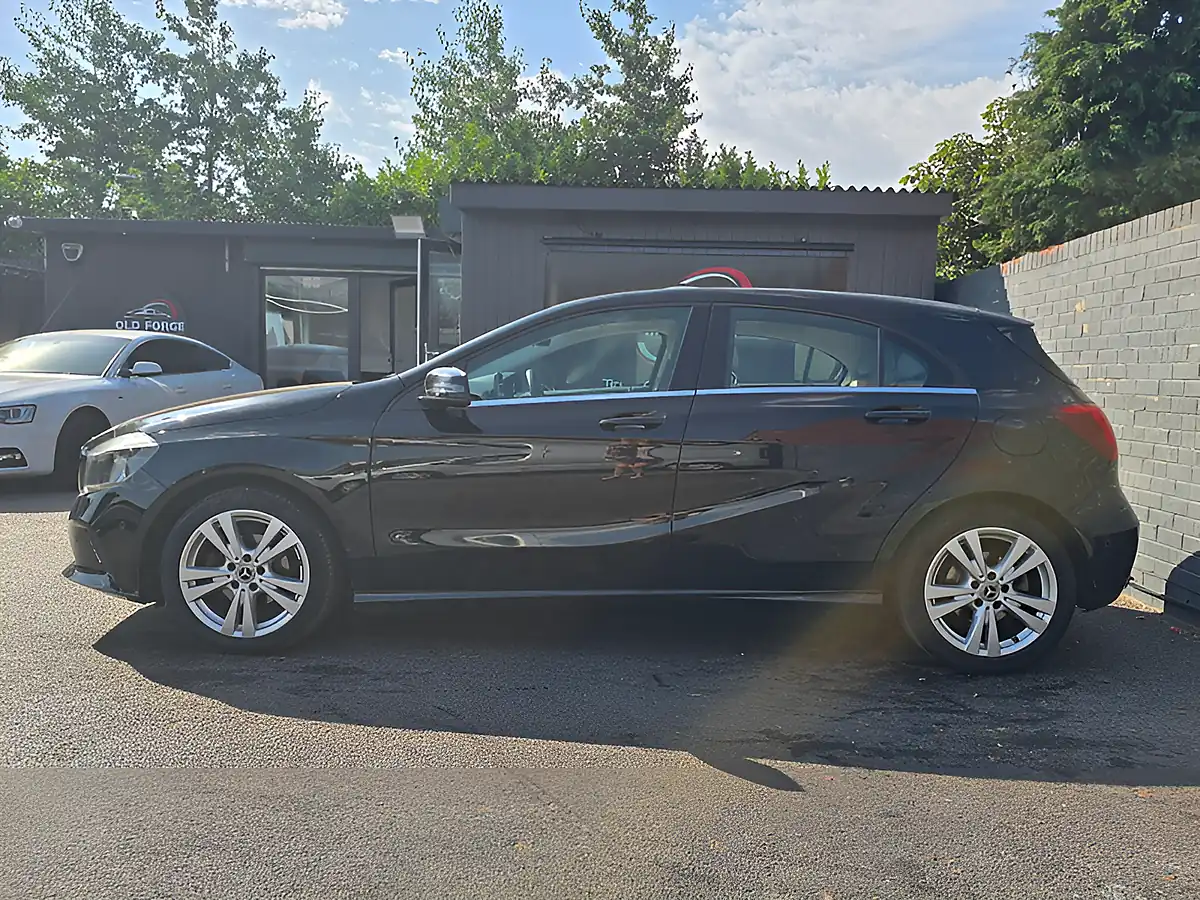 Used 2017 Mercedes-Benz a Class Sport (executive) Black - Interior and Exterior details 6