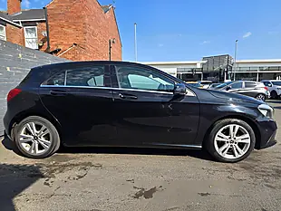 Used 2017 Mercedes-Benz a Class Sport (executive) Black - Interior and Exterior details 7