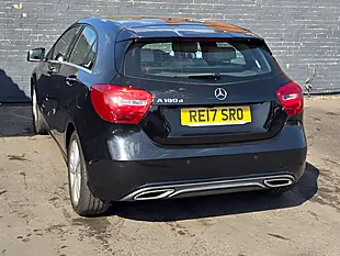 Used 2017 Mercedes-Benz a Class Sport (executive) Black - Interior and Exterior details 8