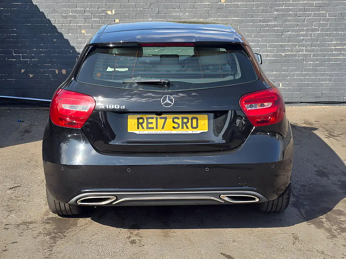 Used 2017 Mercedes-Benz a Class Sport (executive) Black - Interior and Exterior details 9